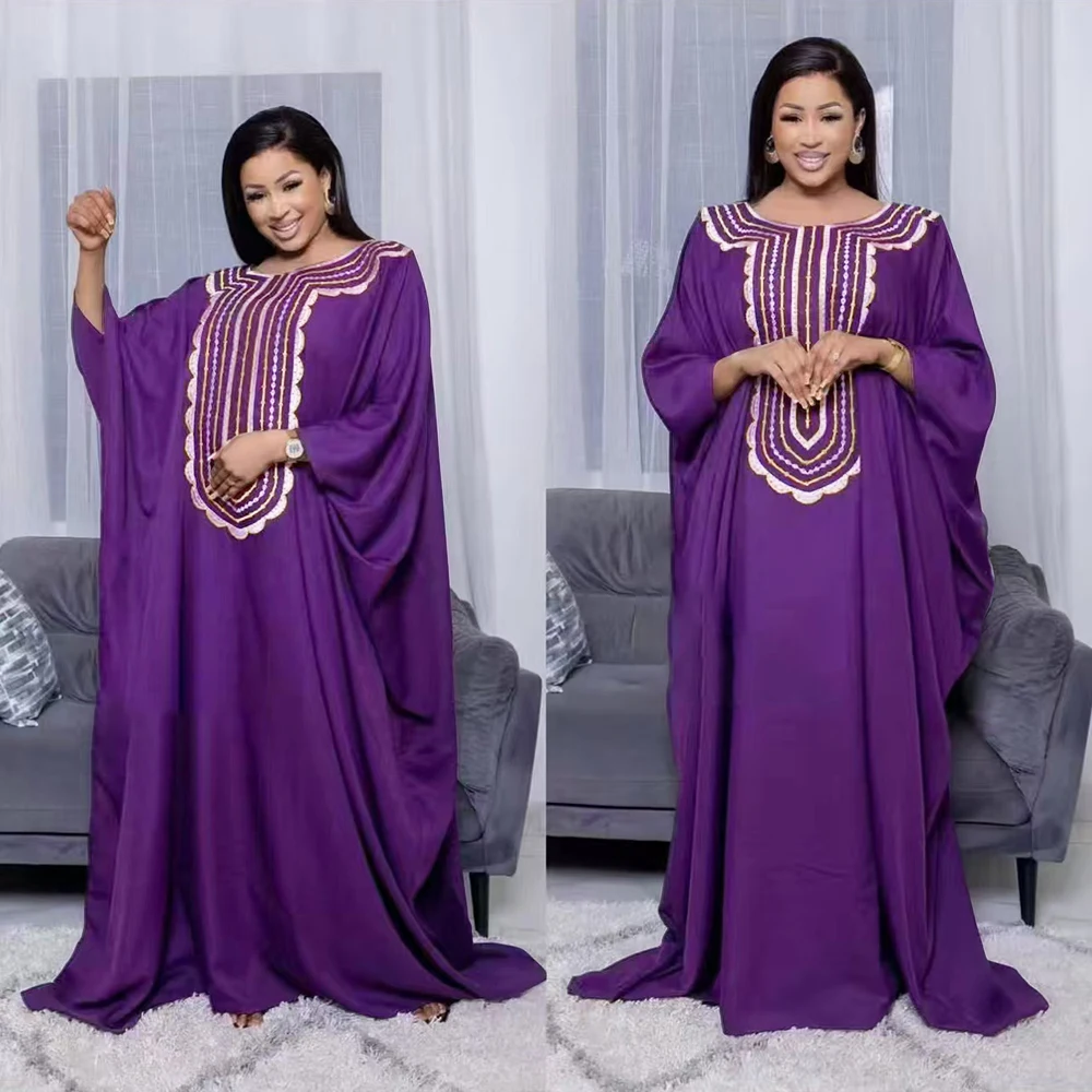 

African Women Traditional Outfit Turkey Dresses For Women Luxury Elegant Clothing For Party Church Clothes Robe Africains Hijab