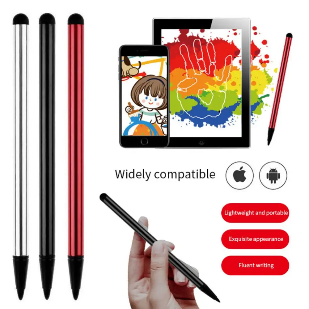 2 In 1 Stylus Pen Tablet Touch Pen For Tablet Mobile Phone GPS Pencil Drawing Pen For Touch Screen Android For Samsung Xiaomi