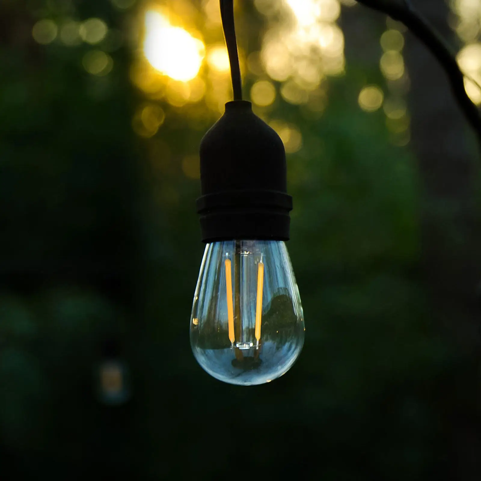 40Pcs LED Filament Lamp Parts 3V 38Mm 120Ma Universal Size for Vintage Modern Fixtures Warm Light 2700K Bulb Filament