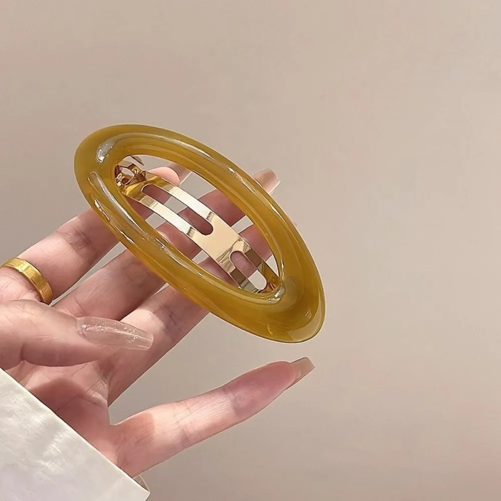 

Новые простые заколки для волос, металлические желе, элегантный держатель для хвоста, заколки, аксессуары для волос