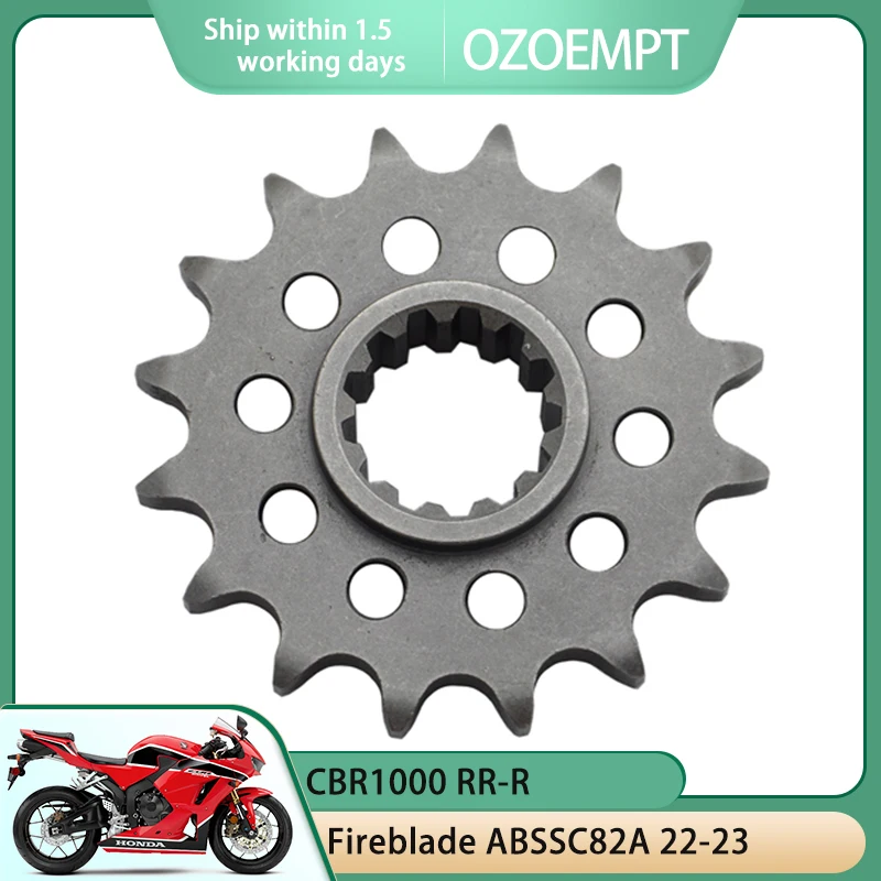 

Передняя Звездочка для мотоцикла OZOEMPT 525-16T, подходит для CBR900 RR T,V,W,X Fire BladeSC33 CBR1000 RR-R Fireblade ABSSC82A 22-23
