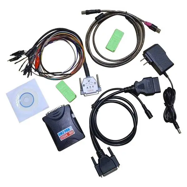 

SM2 PRO J2534 VCI ECU Master OBD2 Read&Write 67IN1 SM2 Pro+ PCM EEPROM FLASH BENCH OBD Tool Flash 1.20/1.21 US Plug