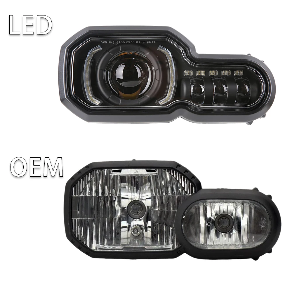 LED Headlight Headlamp For BMW F800GS F800R F700GS F650GS 2006-2018 F 800 R 700 650 GS  Motorrad Head Light  Lamp H7 Bulb - Image 6