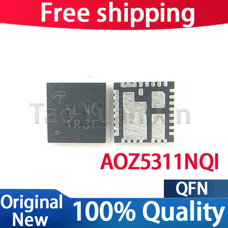 (5piece)100% New AOZ5311NQI AOZ5311NQ1 AOZ5311 BLN0 BLN0 BLNO BLND QFN Chipset