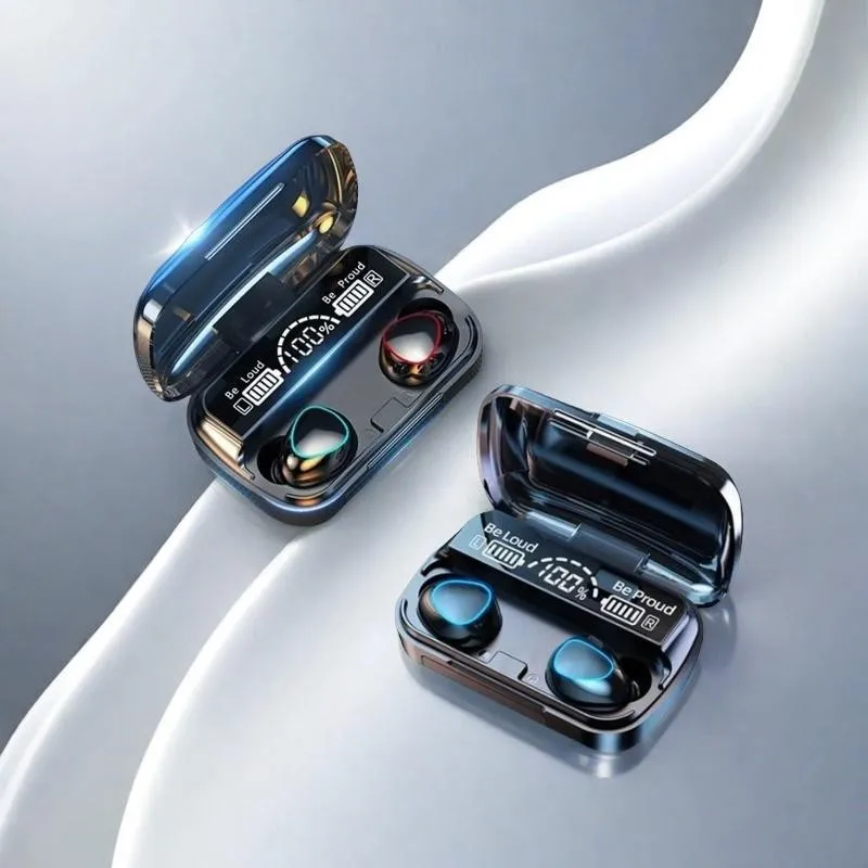 M10 TWS Bluetooth 5,3 наушники 3500 мАч зарядное устройство беспроводные наушники с микрофоном 9D стерео спортивные водонепроницаемые наушники гарнитура