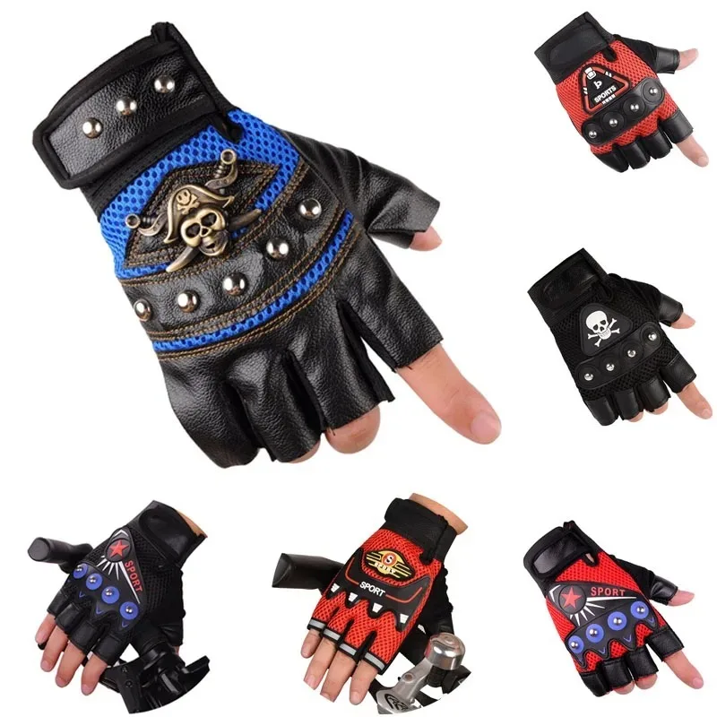 Cycling Gloves Half Finger Guantes Luvas Motorcycle Bicycle Breathable Anti-slip MTB Bike Fitness Sport Training Glove