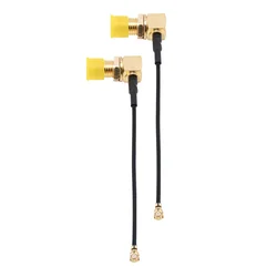 Radiomaster GX12 DIY 90 Degree RP-SMA Cable Right Angle SMA Adapters To Mod The GX12 Radio For Extrenal Antennas