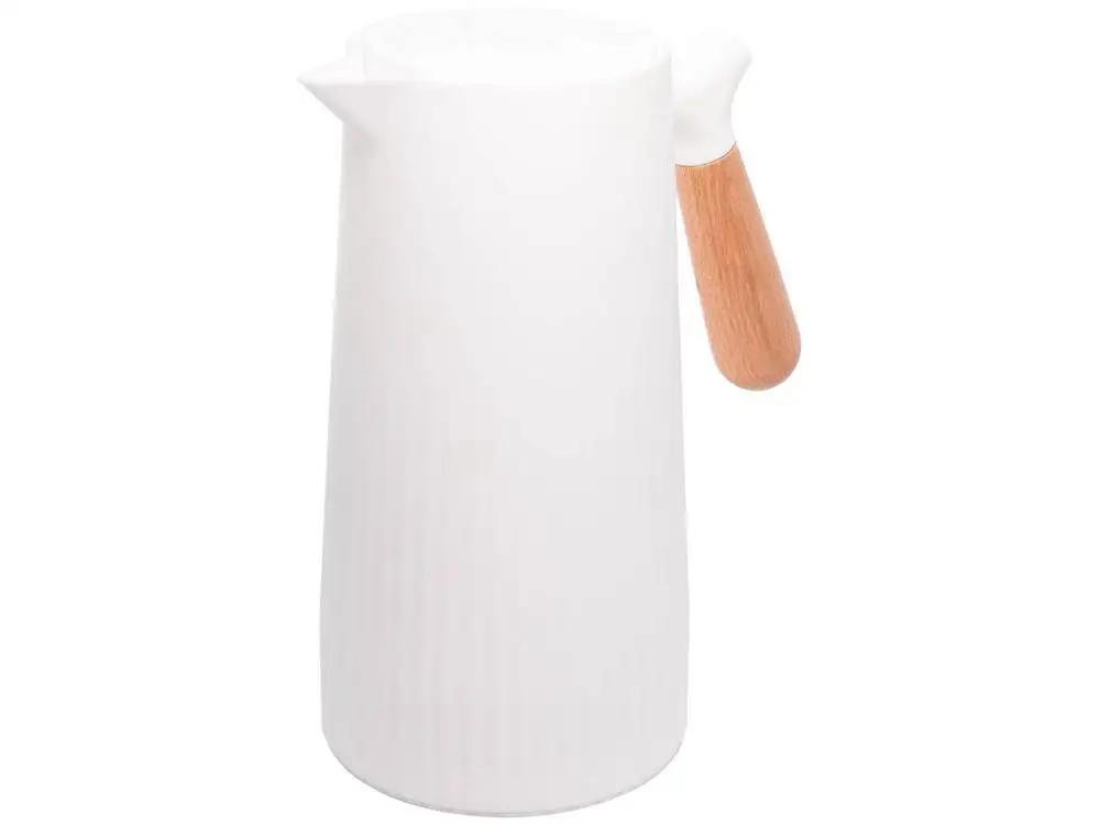 1L Wolff New Nordic White Plastic Thermal Bottle