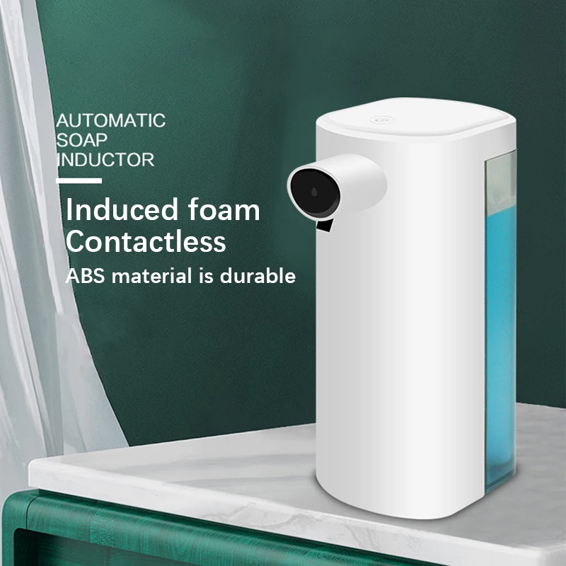 Dispenser di sapone liquido lavamani automatico a induzione con sensore Touchless intelligente in ABS per attrezzatura da bagno da cucina E22