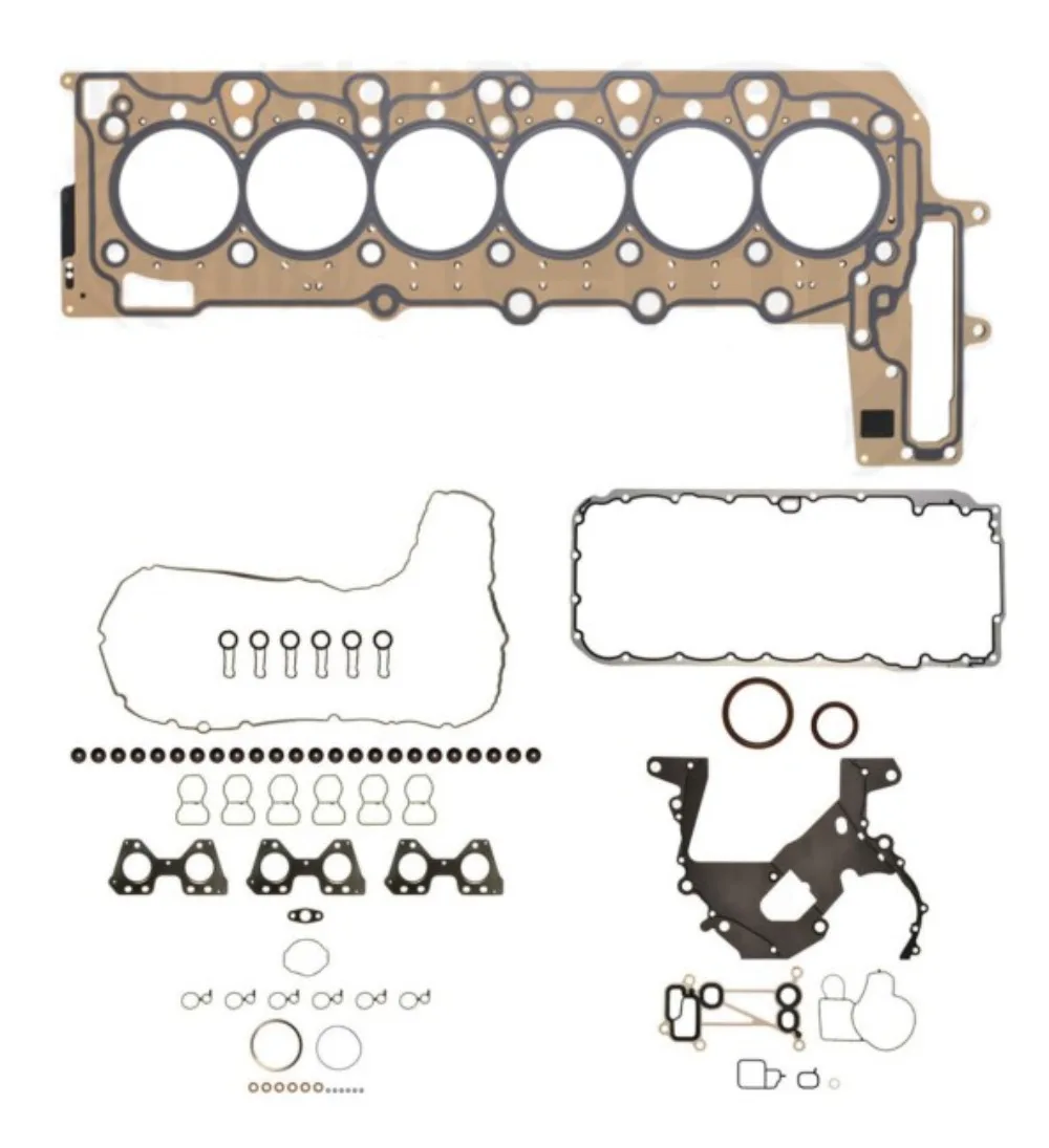 Engine Parts Full Head Gasket Set Fit 3.0 L N57 For BMW F34 335d X5 X6 E70 E71 E90 N57D30A N57D30B 3.0L L6 Diesel 11128509153