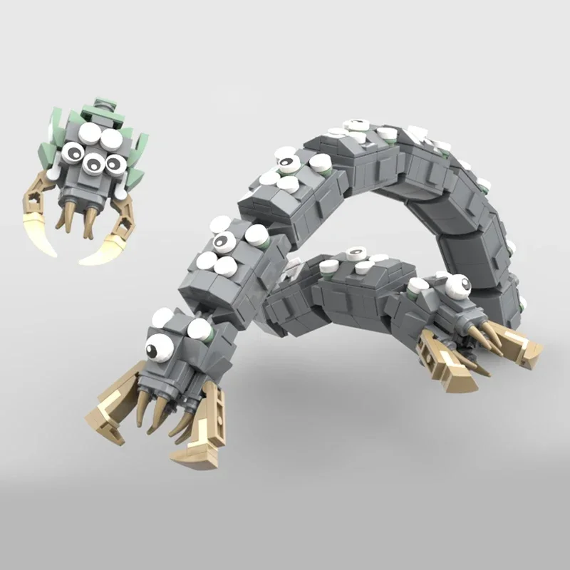 

812 шт. MOC Terrarias, игра BOSS, строительные блоки, пожиратель мира, собранные игрушки, креативные детские праздничные подарки