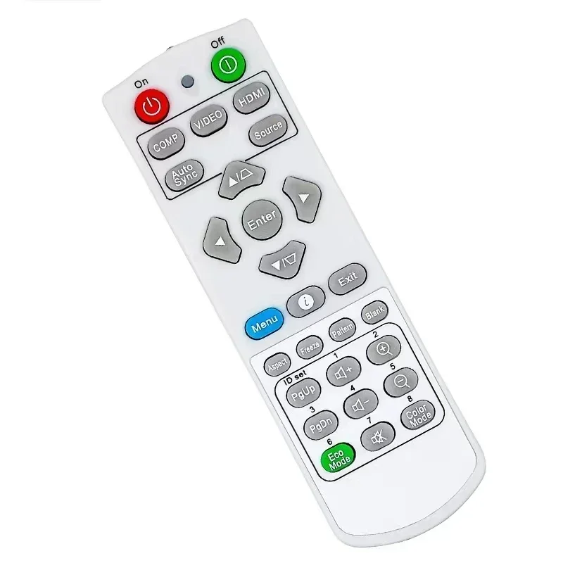 Control remoto para proyector ViewSonic, PA500S, PA503S, PA503SP, PA503W, PA503X, PA503XP, PG700WU, PS500X, PS501W