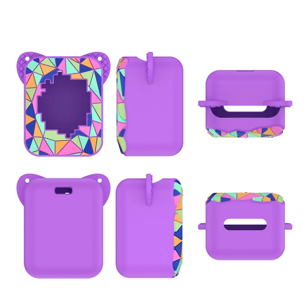 Silicone Protective Skin Sleeve Shockproof Protective Holder Skin Anti-Drop Protector Cover for Bitzee Magicals Digital Pet Case