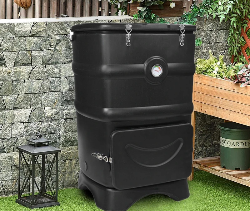 Insulation type food waste fermentation compost box household gardening garden compost bucket 110L gardening outdoor compost