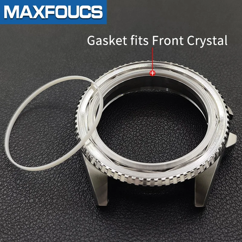 White Gasket 0.55mm Thick 1.2mm High 35-40mm I Ring Fits Front Watch Crystal Glass Repair Parts Watches Accessories，1pcs