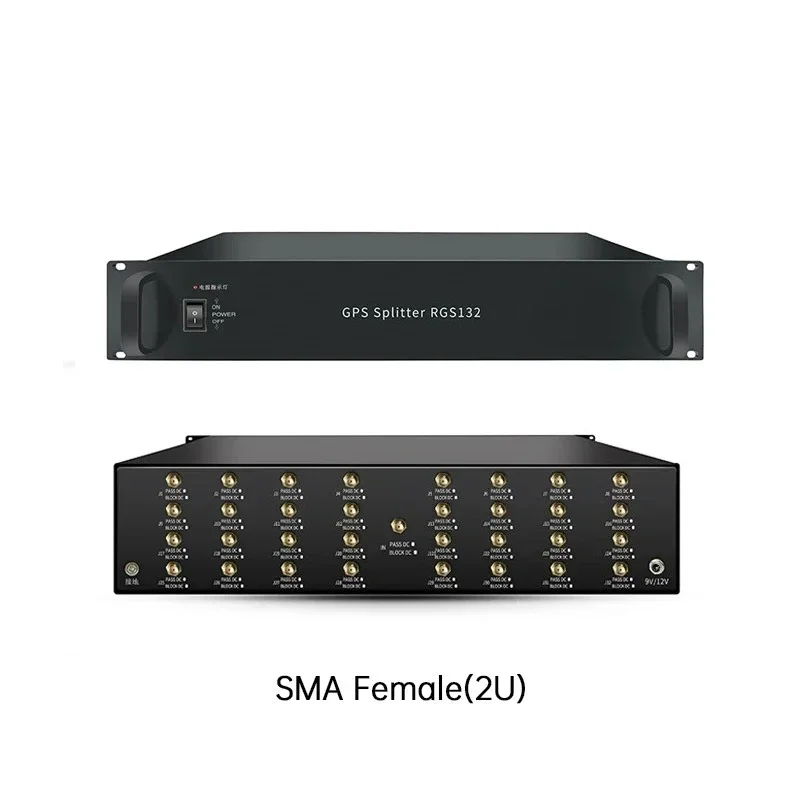 32 Way Rackmount GPS And GNSS Active Antenna Splitter RGS132