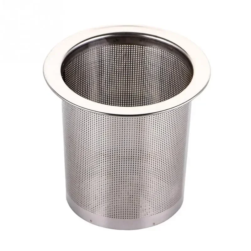 Stainless Steel  Infuser Silver Mesh Kitchen Accessories Safe Density Reusable Tea Strainer Herb  Tools  Accessories