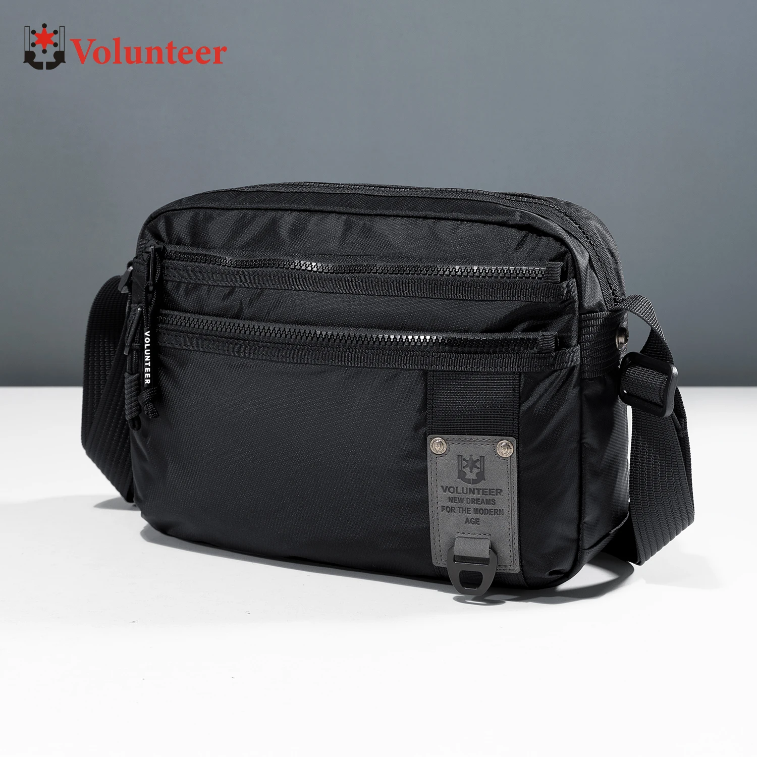 VOLUNTEER 6L Men's Messenger Bag Commuter Causal Oxford Lightweight Shoulder Crossbody Bags Men New Commuter Sling Bag 1809-02