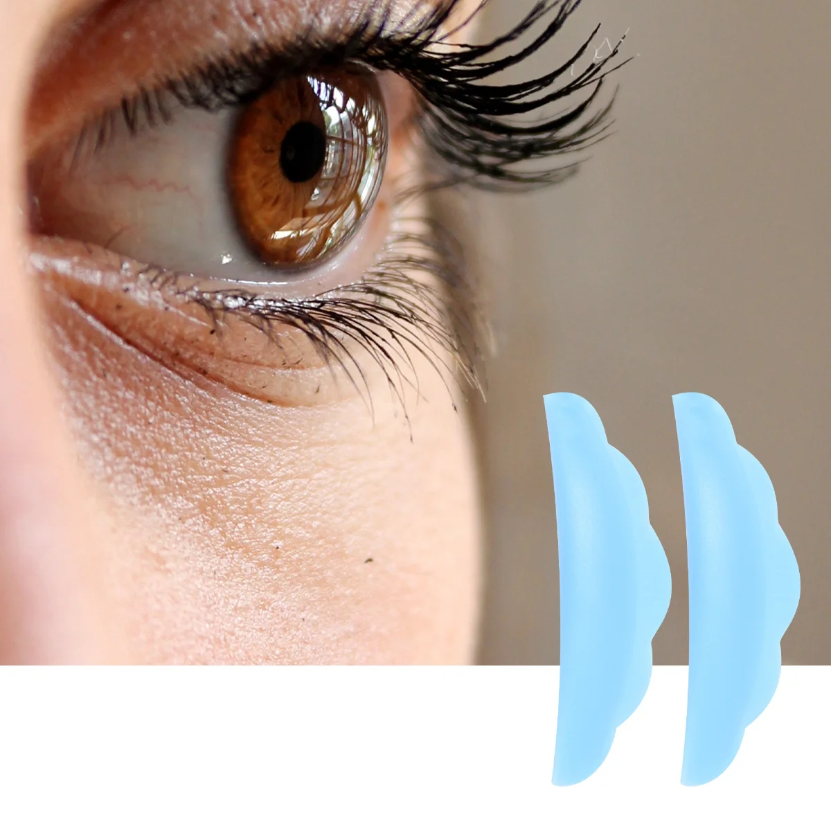 

5Pairs Eyelash Perm Gaskets Silicone Pads for Lash Lifts Reusable and Safe for Salon Personal Use Gaskets Eyelash Perm