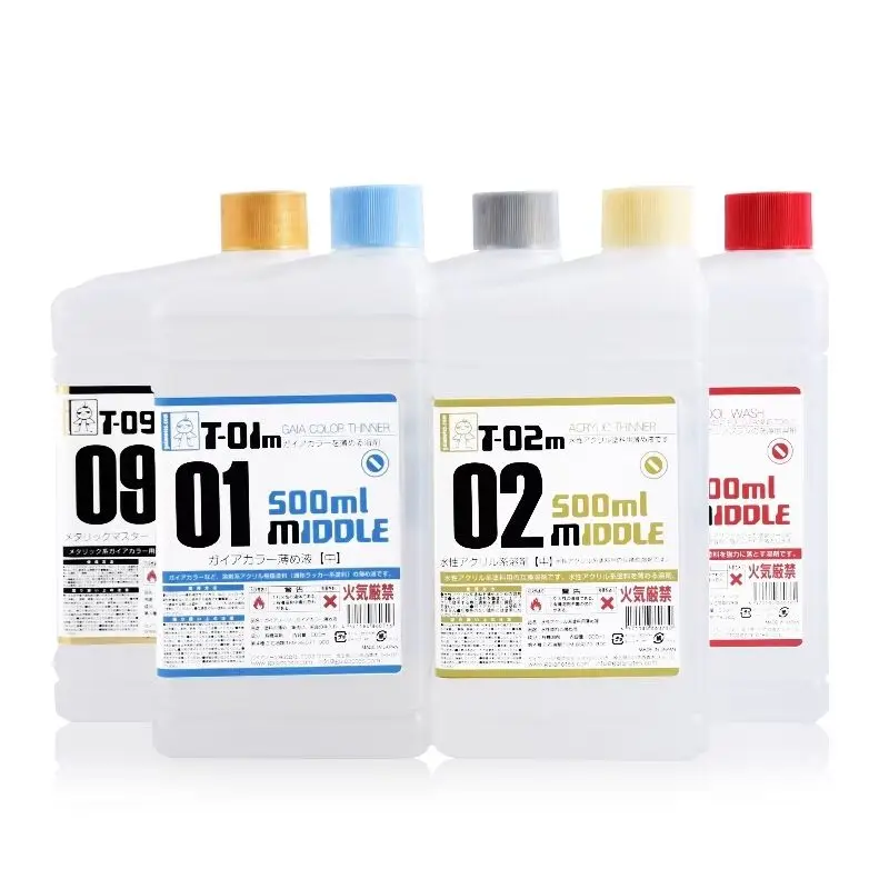 GAIA المينا الطلاء أرق T05s نموذج أدوات نموذج تلوين الملحقات المذيبات 250 مللي #4