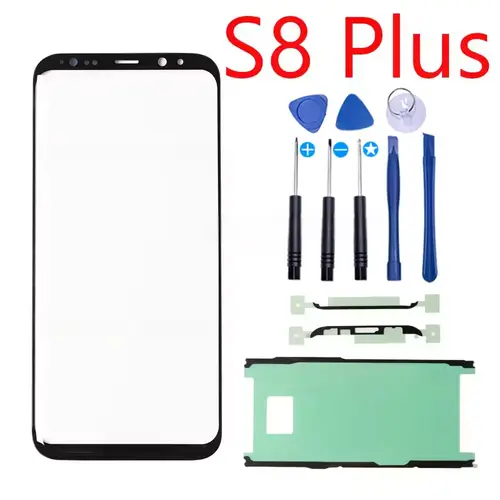 1Set New LCD Display Front Glass Outer External Touch Screen Lens Panel For Samsung Galaxy S8 S9 S10 Note 8 9 10 20 Plus Ultra - Image 2