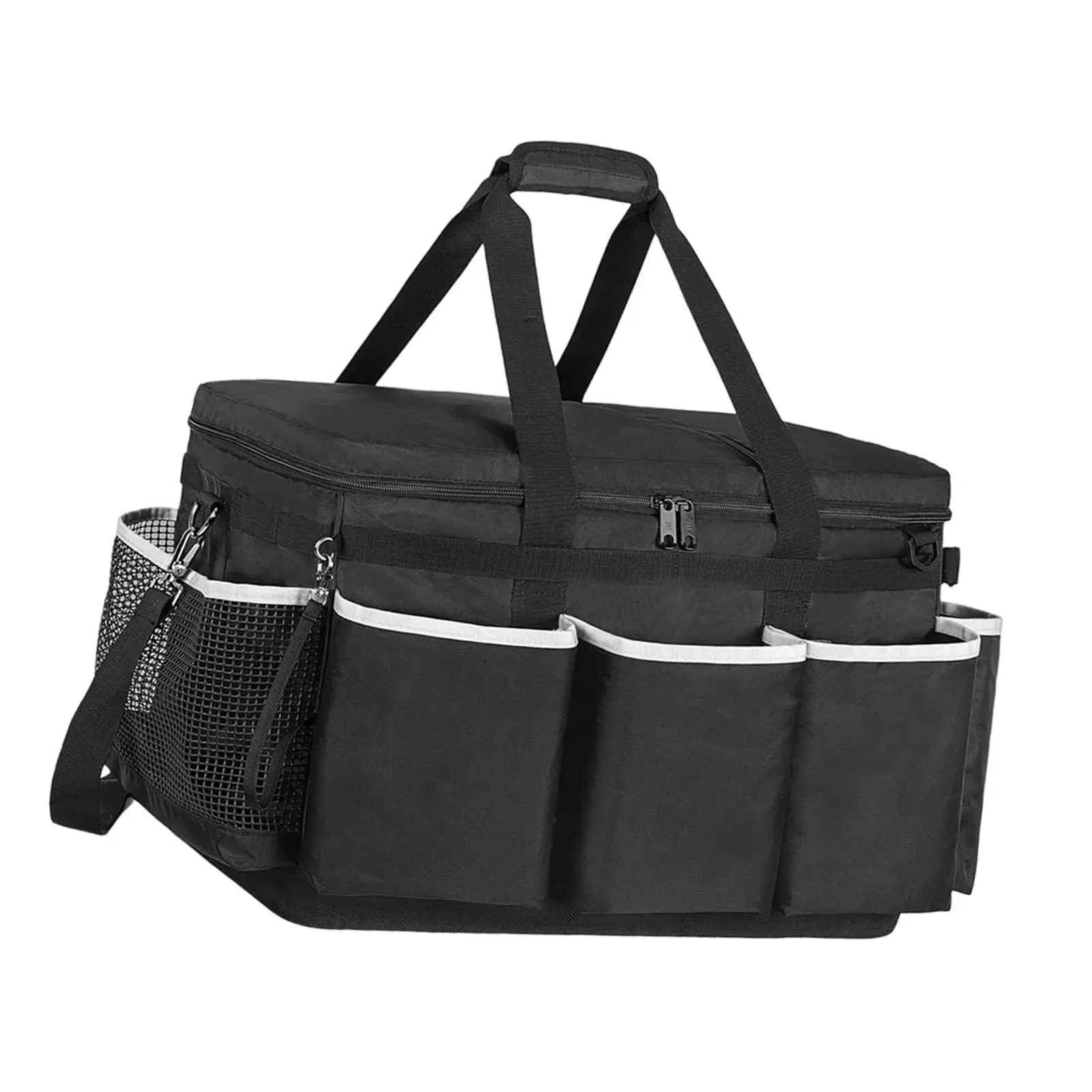 Portable Tool Bag Organizer Cleaning Caddy Utility Tote Large Capacity for Housekeepers Home and Garage