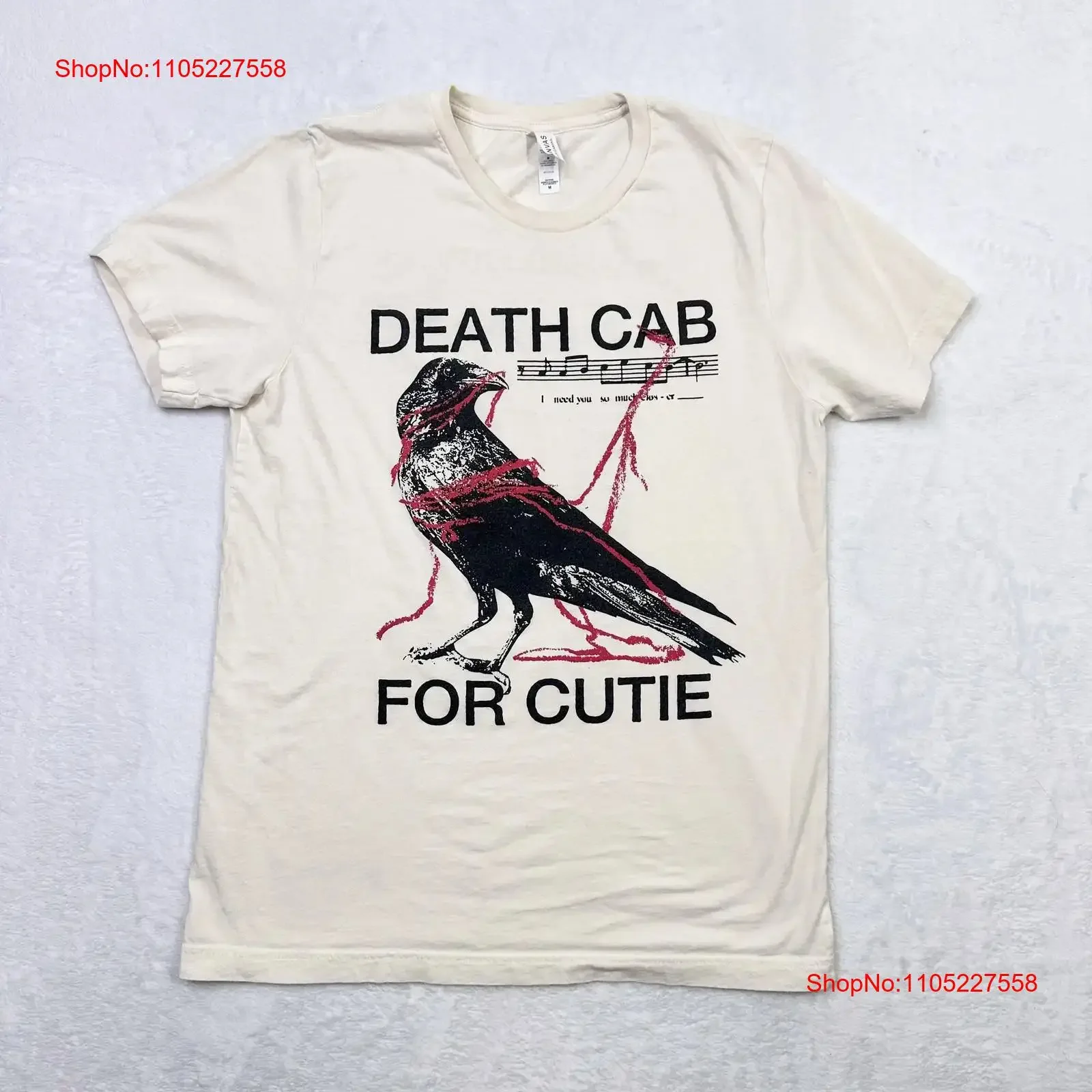 

Death Cab For Cutie T Shirt Womens Med White Transatlanticism 2024 Tour Band vintage Washed homme Slightly Breathable Stretched