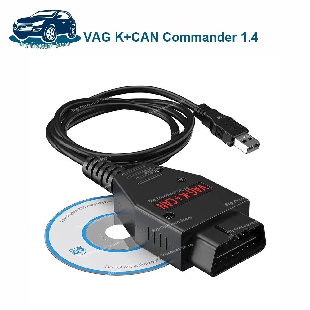 2024 v-A-G k kann commander 1,4 ftdi pic18f25k80 obd2 obdii V-A-g 1,4 kabels canner für V-W/AU-DI diagnose scanner werkzeug