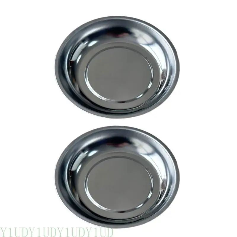 Bandejas ferramentas magnéticas Y1UD 2PCs 3 polegadas 4 polegadas mantêm seus espaços trabalho arrumados com forte