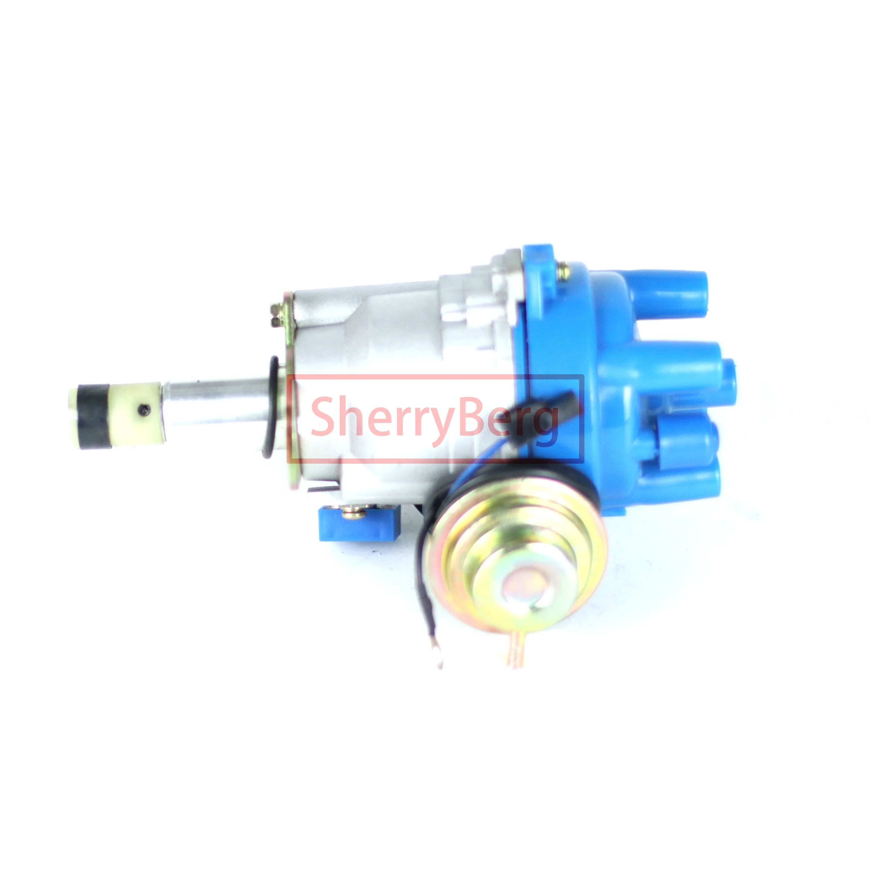 SherryBerg Electronic Distributor For Nissan Navara D21 Z20 Z24 Engine 2.0L 2.4L 1985 -1991 1992 1993 1994 1995 Blue Cap