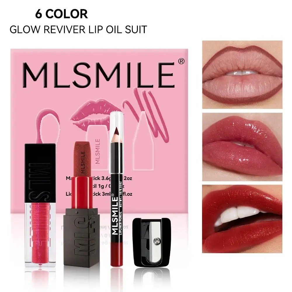 

Soft Mist Matte Velvety Lipstick Easy To Color Moisturize Lip Makeup Suit Long-lasting Non-Stick Cup Liquid Lip Glaze Lip Care
