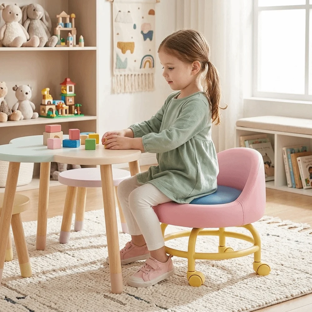 comfortable-plastic-low-stool-movable-anti-slip-small-chair-with-backrest-low-height-pulley-stool-adults