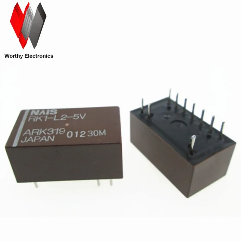 

Free shiping wholesale 10pcs/lot relay RK1-L2-5V