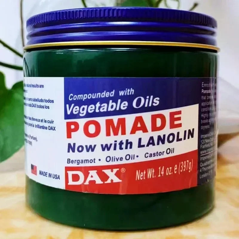 

Dax Hair Styling Waxes Cream DAX Vegetable Oils Pomade for Hair Health Olive Oil Vegetable Oil Hair Max Care 397ml