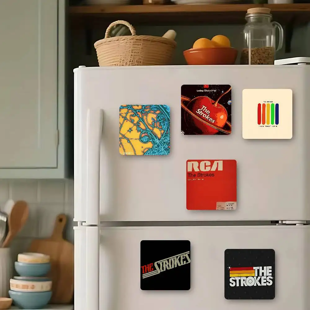 The S-Strokes The New Abnormal Refrigerator Magnet Creative Kitchen Home Decoration Soft Magnetic Decor Gifts Multi Scene Use