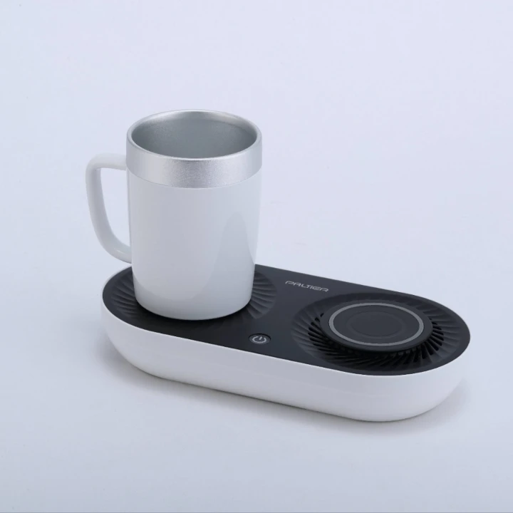 

3 in 1 Universal Electronic QI Wireless Charger Cooler & Warmer Gift Set for Phone 12V with 1-Year Warranty