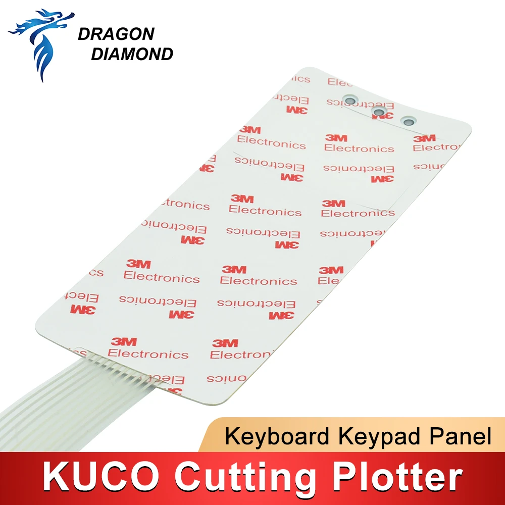 Imagem -06 - Kuco Teneth-filme do Painel Chave Painel de Operação do Plotter de Corte 740x Plotter de Corte Coolcut Th1300 Painel Chave Suporte do Rolo