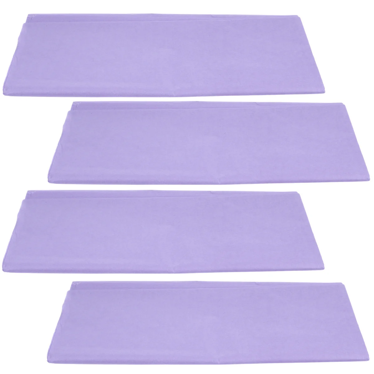 5 عبوات مناديل ورقية ملونة 10 ورقات في كل عبوة متعددة الاستخدام للهدايا والحرف اليدوية وديكورات العطلات ورق تغليف الهدايا