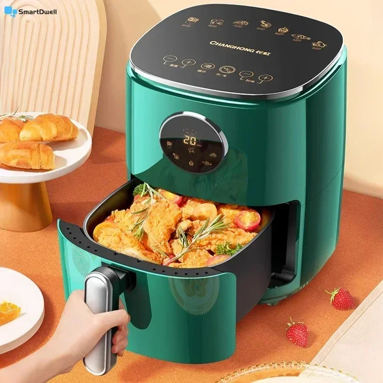 Air fryer - Household. New intelligent temperature control. Multi-function. Fully automatic oven integrated motor.