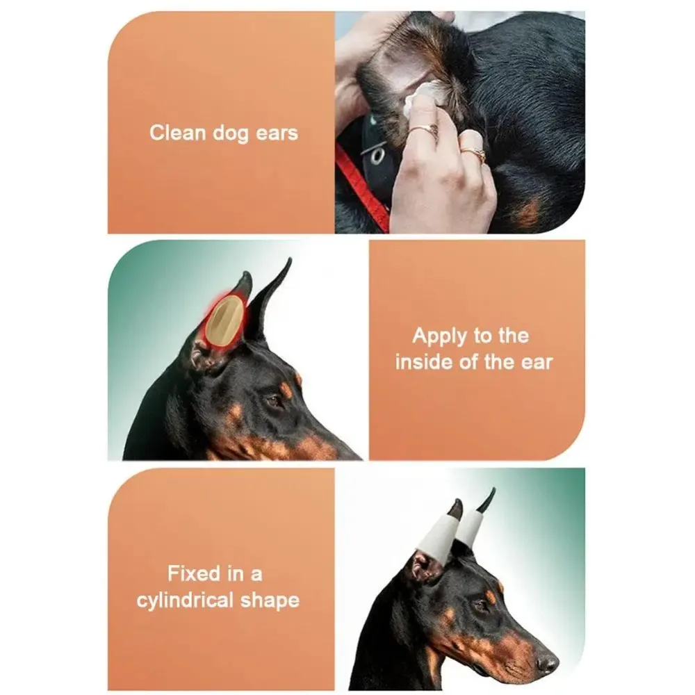Effective Arc Ear Stand Up Stickers Corgi Glue Free Ear Care Tools Herb Doberman Standing Correction