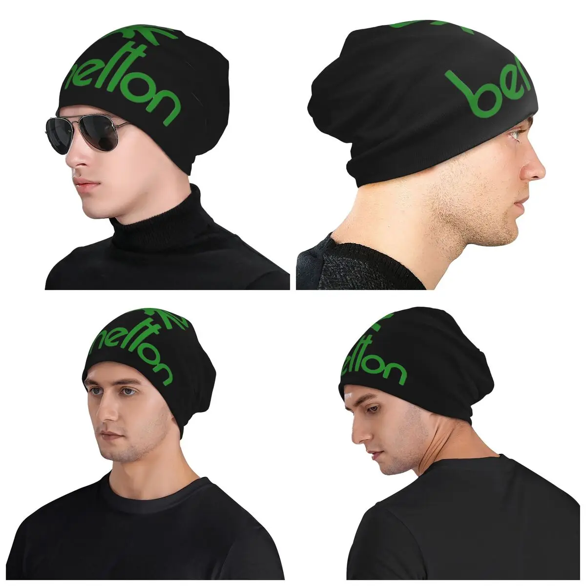 

United Colors Of Benetton Men Women Adult Beanies Caps Knitted Bonnet Hat Warm Hip Hop Autumn Winter Outdoor Skullies Hats