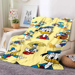 Disney Donald Duck Fashion coperta Soft Fluffy Throw bambini divano adulto peluche trapunta ragazza copriletto coperta da tiro per divano regalo