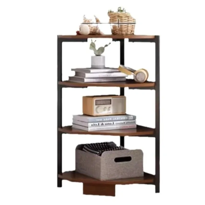 رف زاوية للخزانة الزاوية مدمج على جدار غرفة المعيشة وخزانة المطبخ المثلثة وغرفة النوم