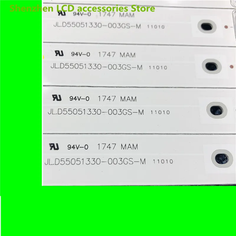 JL.D55051330-003GS-M 3V 545MM 55 Inch Sử Dụng Nhôm 100% Mới LCD Đèn Nền Thanh