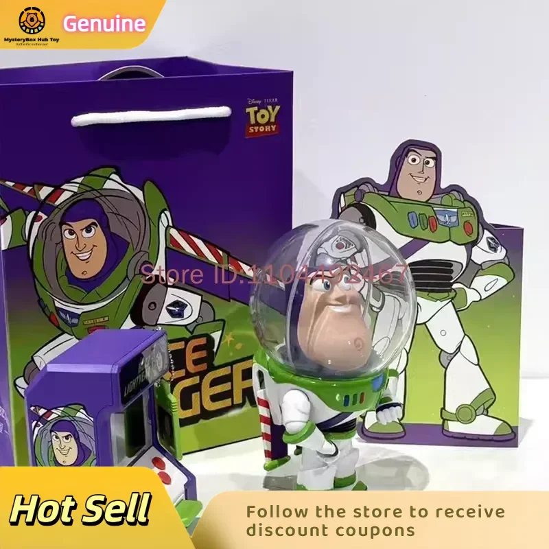 

Disney Pixar Toy Story Buzz Lightyear Action Figure Collectible Cartoon Decoration Cute Plaything Ideal Gift for Adult Fans