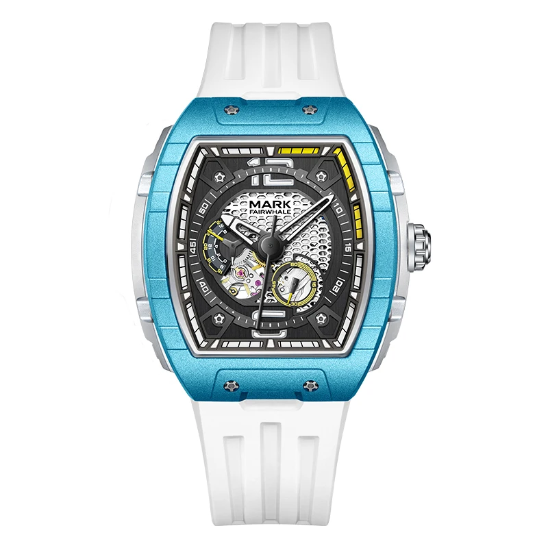 

46mm Sports Automatic mechanical watch Wristwatch install Automatic Movement Luxury Men Wristwatch