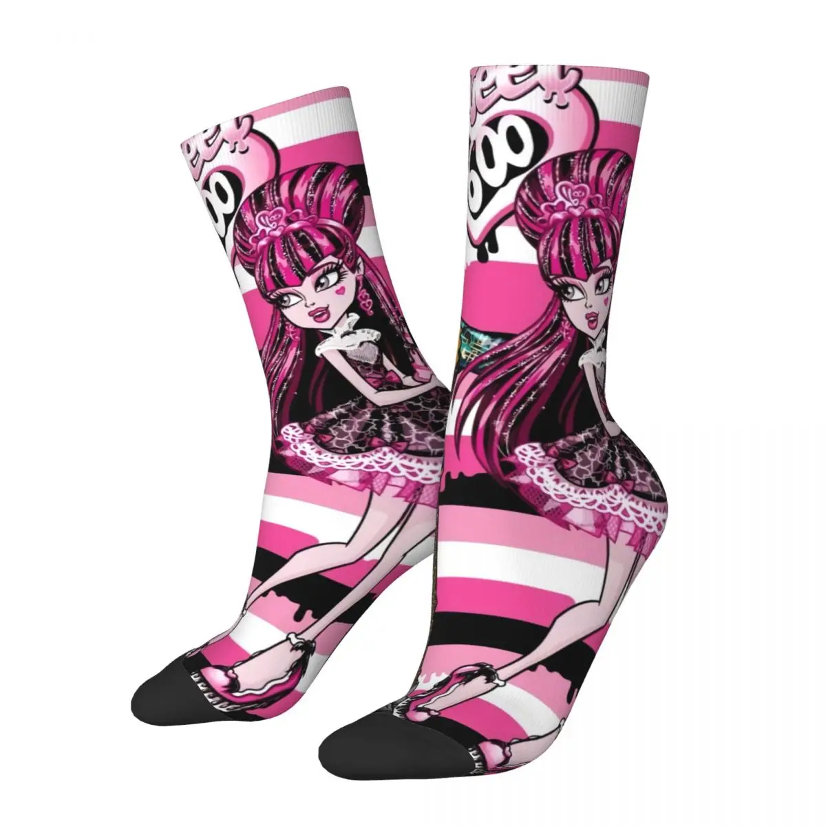 Sweet Kawaii Socks School Cartoon Pattern Socks