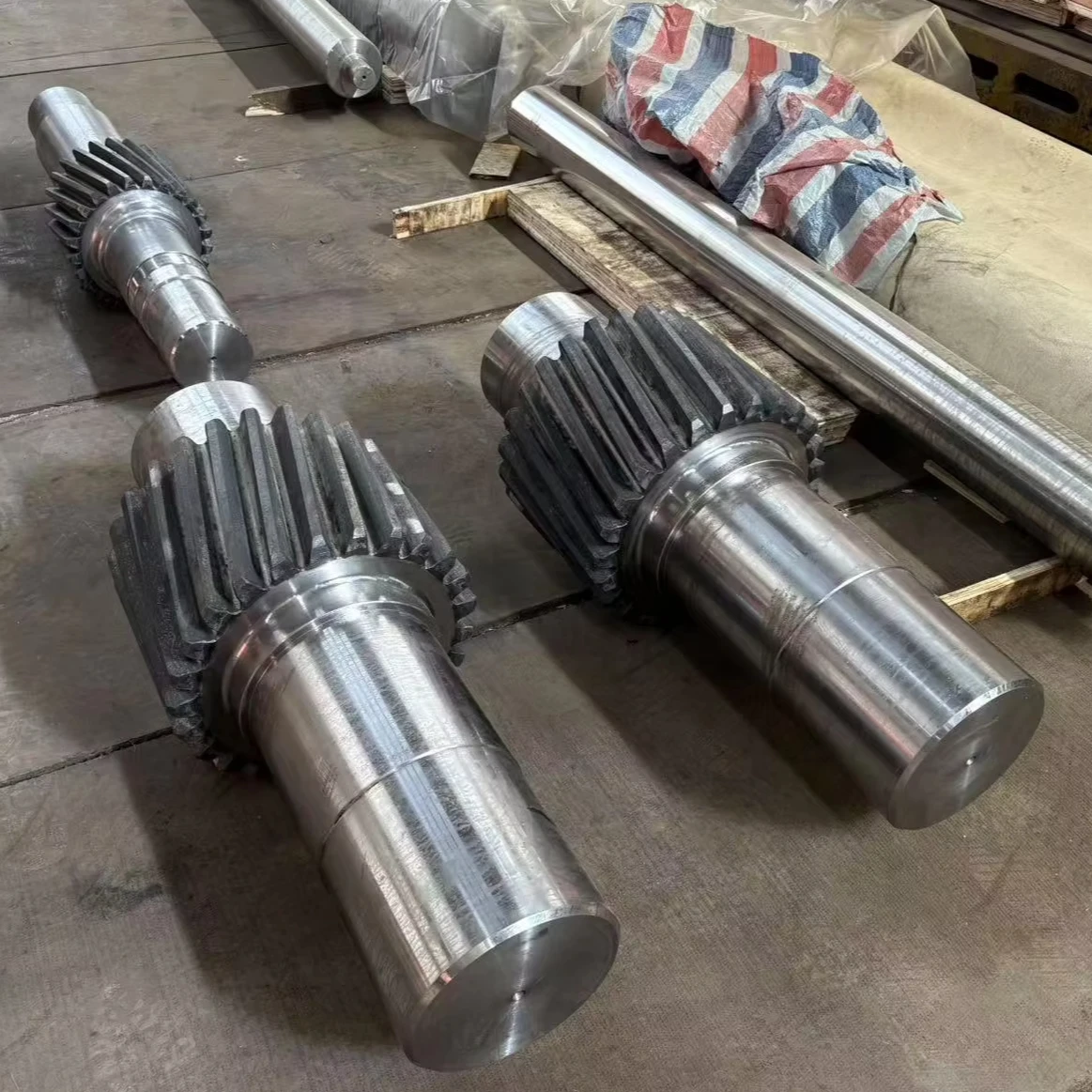 Customized Drive Factory Custom Hardened Steel Drive Shaft Helical Gear Shaft Racing Gear Drive Shaft