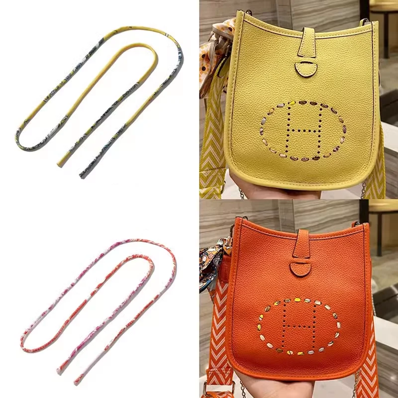 Colorful Silk Ribbon Bowknot Bag Tie Evelyne Bag Decoration Accessories DIY Transformation