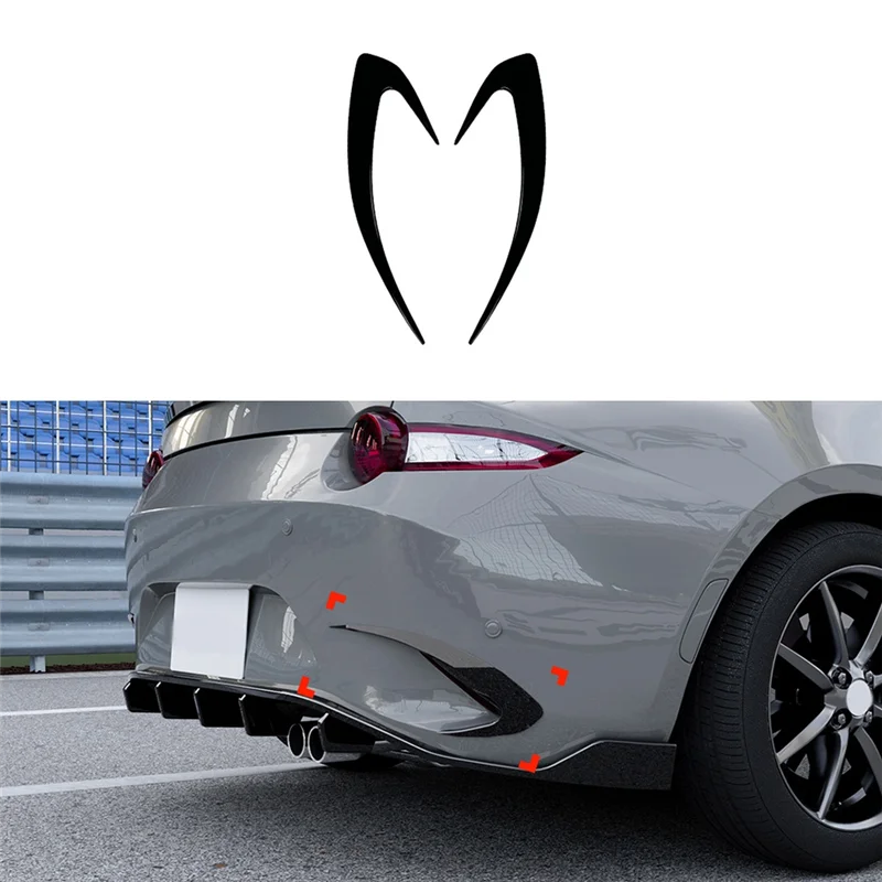 

A60E-Car Rear Bumper Side Air Vent Trims Rear Bumper Side Air Vent Trims Cover Rear Bumper Side Air Vent Trim For Mazda